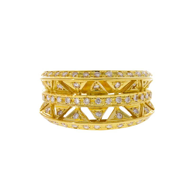 / K18ダイヤリング0.50ct/#15.5/7.8//Aランク/75