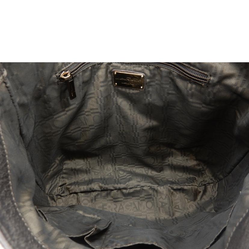 S.Ferragamo サルバトーレフェラガモ/ガンチーニ/ワンショルダーバッグ/シャンパンゴールド//ABランク/02