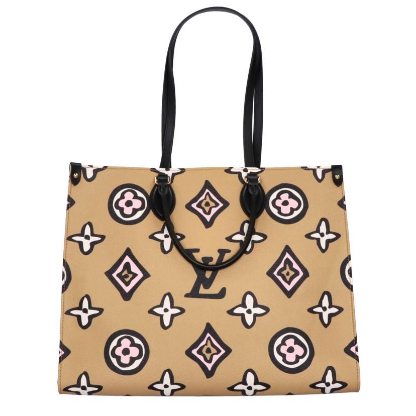 LV ルイヴィトン/オンザゴーGM/アリゾナベージュ/M45814//ICタ**/SAランク/75