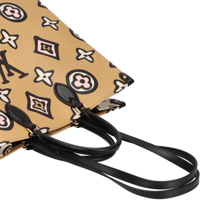 LV ルイヴィトン/オンザゴーGM/アリゾナベージュ/M45814//ICタ**/SAランク/75