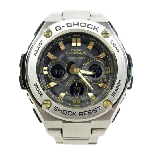 CASIO カシオ/G-SHOCK G-STEEL ソーラー電波/GST-W310D-1A9JF//7N0***/Aランク/70