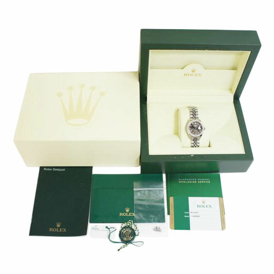 ROLEX ロレックス/デイトジャスト28/ジュビリー/ダークグレー/279384RBR//581SG825/ABランク/91