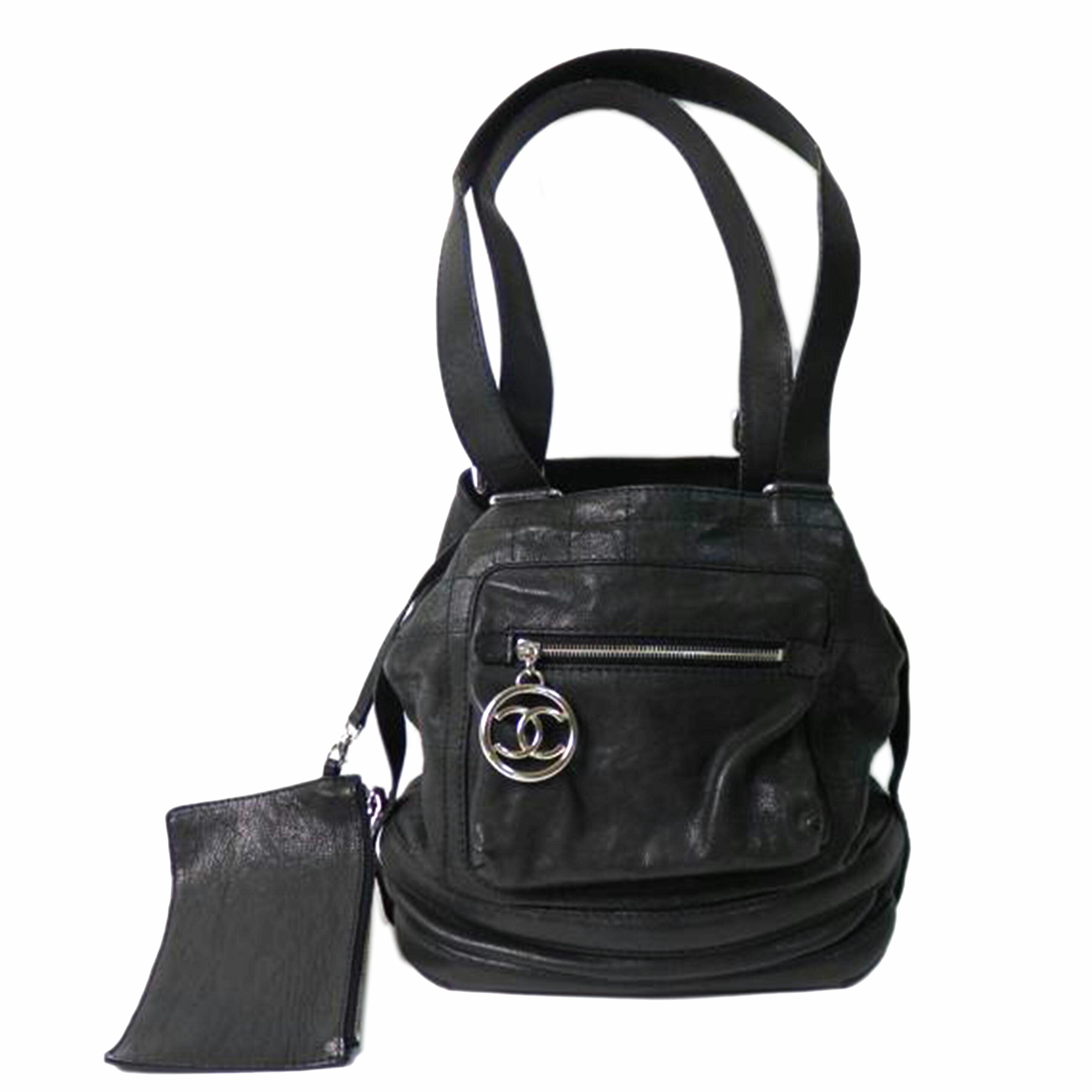CHANEL/レザートート//11219152/Bランク/84
