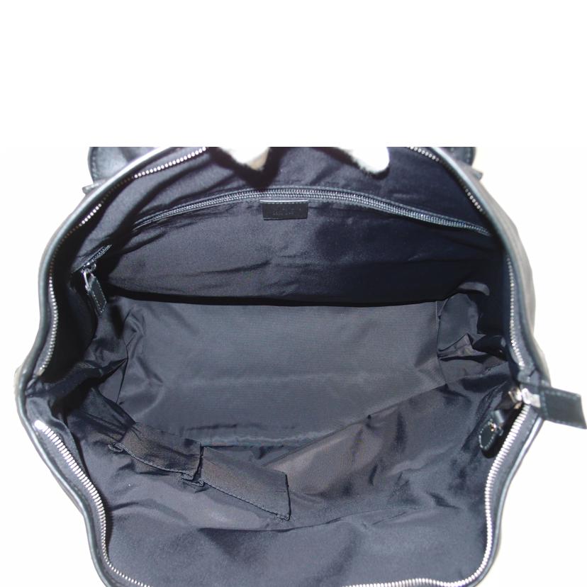 GUCCI グッチ 黒 ハンド メンズ/ウェブループナイロントート/ブラック/246392//520981/Aランク/69