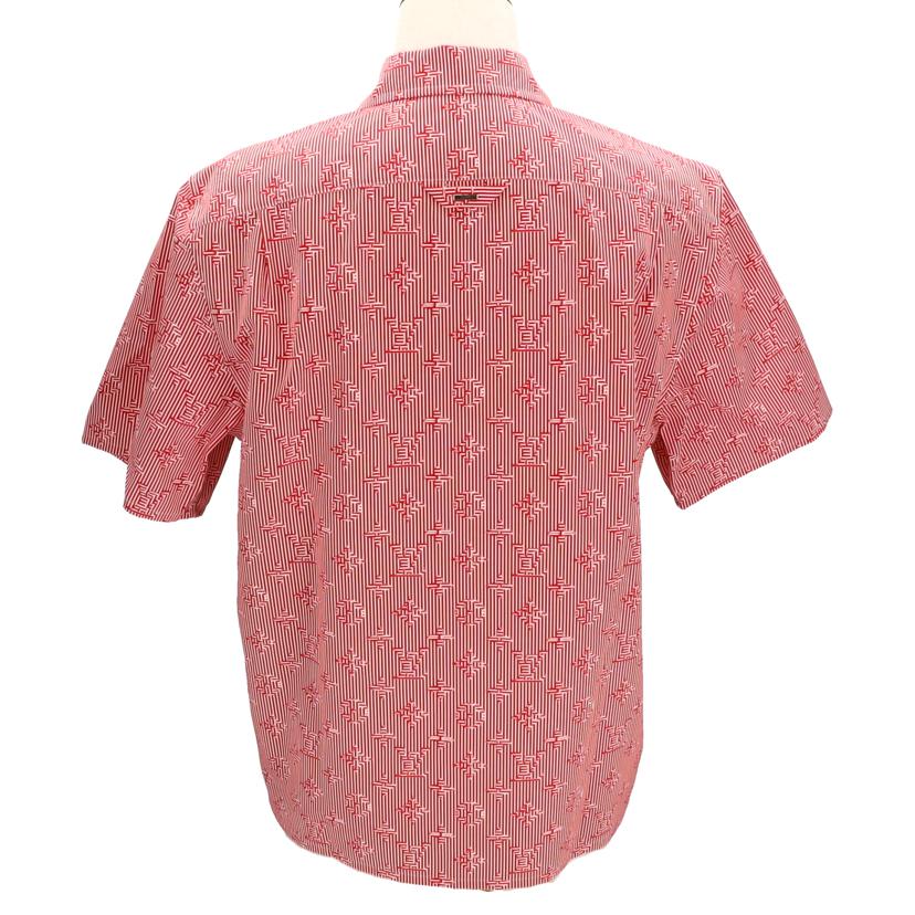 LOUIS VUITTON ルイヴィトン/シグネチャーストライプ半袖シャツ・RD/RM231Q TA0 HOS53W//Aランク/85