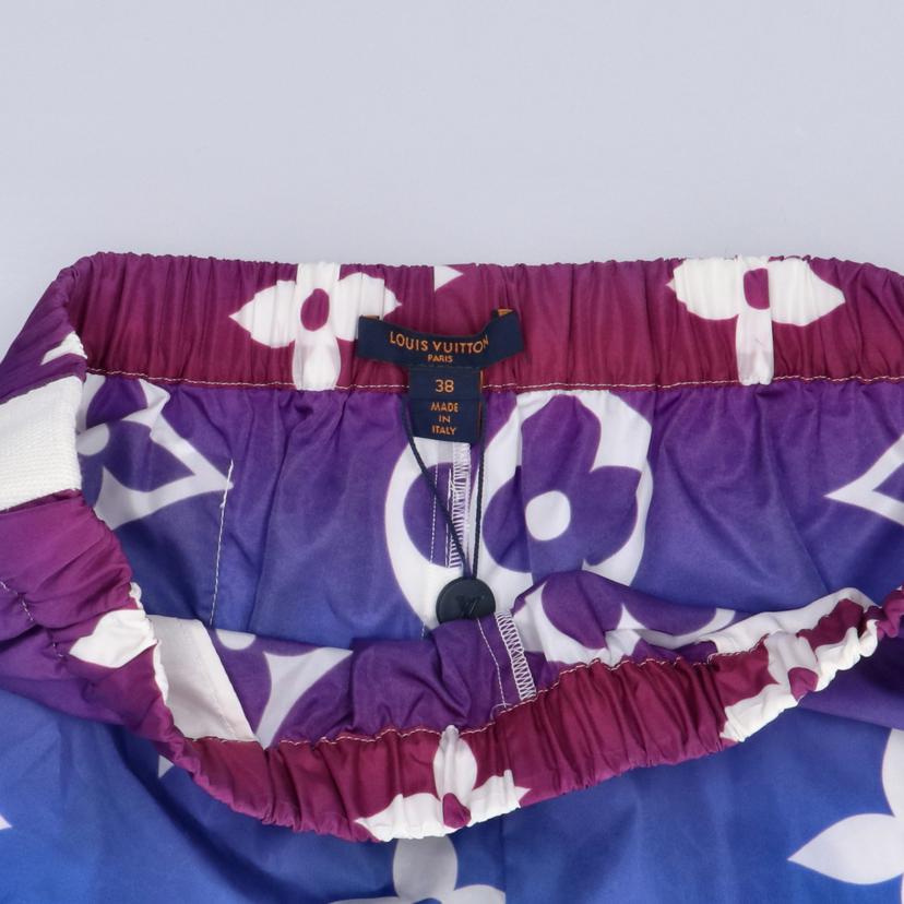 LOUIS VUITTON ルイヴィトン/モノグラム総柄ナイロンシルクパンツ/RW212J EV0 FLPA08//Aランク/85