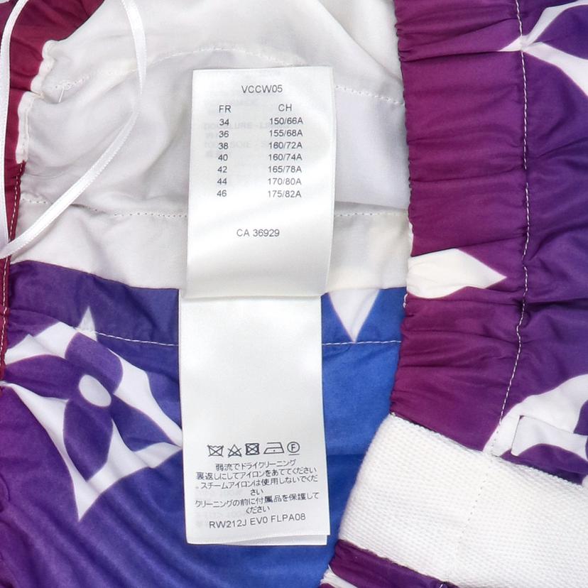 LOUIS VUITTON ルイヴィトン/モノグラム総柄ナイロンシルクパンツ/RW212J EV0 FLPA08//Aランク/85