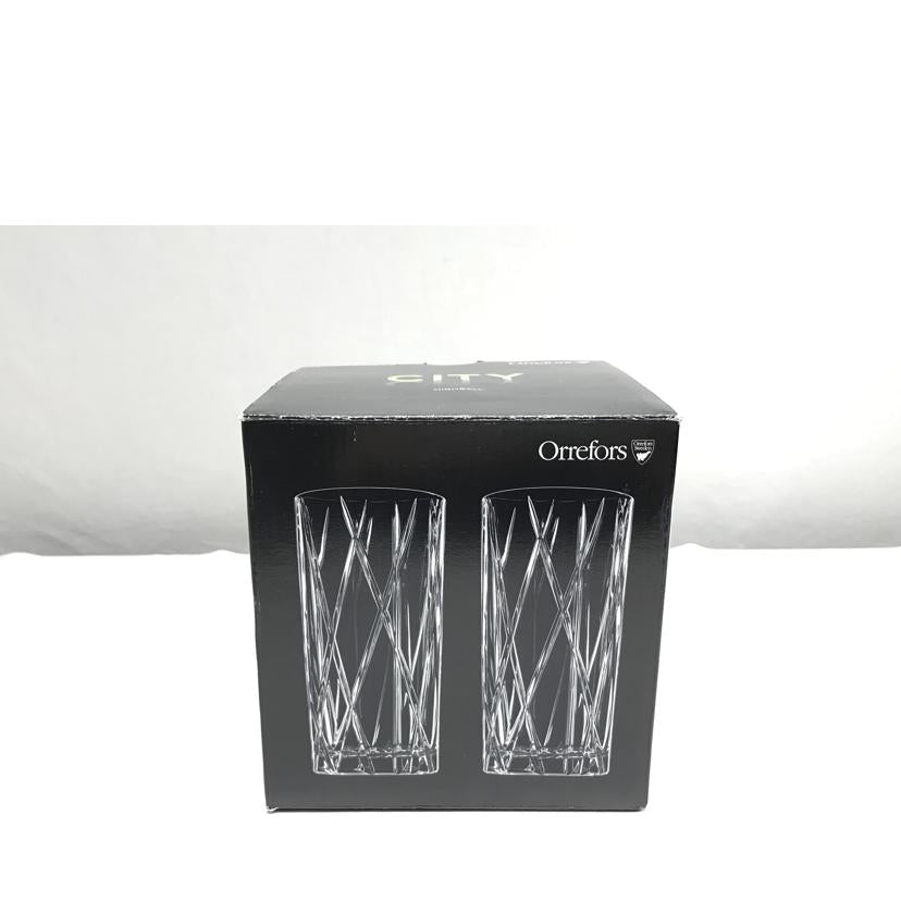 Orrefors オレフォス/CITY ハイボールグラス 4Pセット//Aランク/51