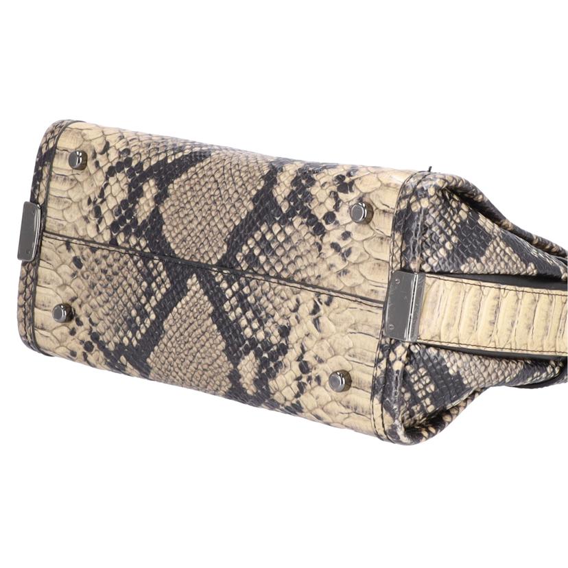 COACH コ-チ/パイソン型押し/2WAYバック/38361//D16**/ABランク/75