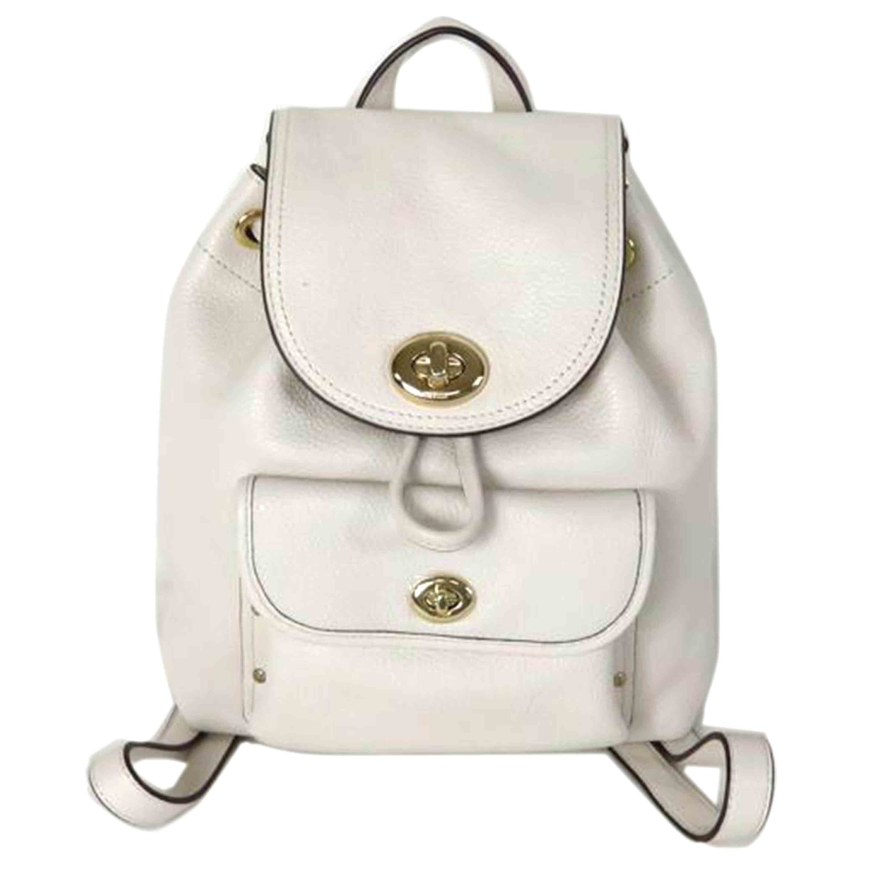 COACH コーチ/レザーミニリュック/37581//ABランク/81