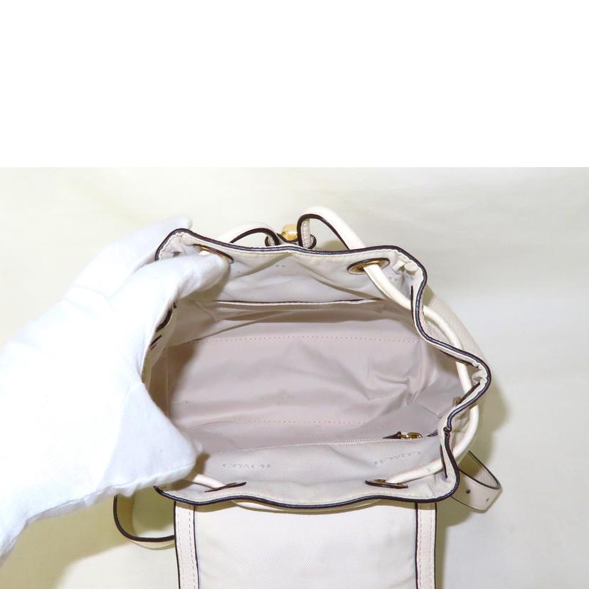 COACH コーチ/レザーミニリュック/37581//ABランク/81