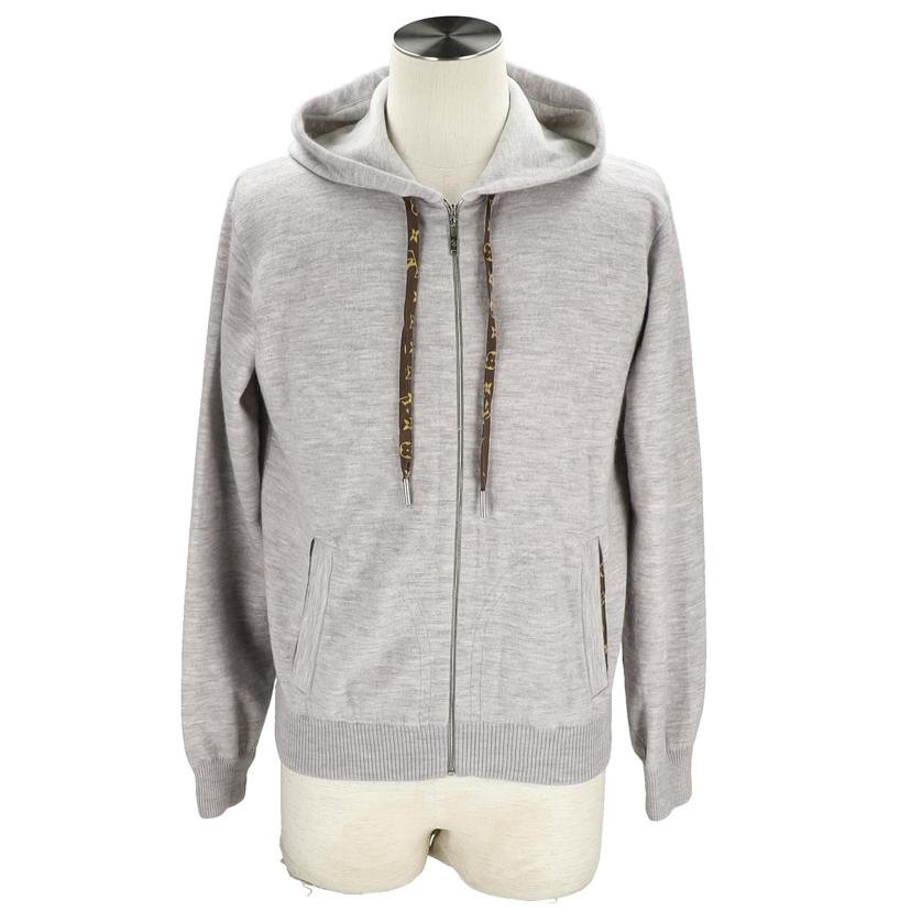 LOUIS VUITTON ルイヴィトン/カシミヤコットンジップパーカー・GY/RW171W OLM FBKC09//Bランク/85