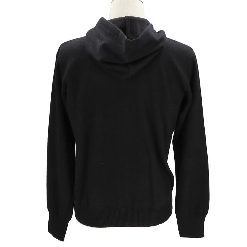 LOUIS VUITTON ルイヴィトン/カシミアコットンジップパーカー・BK//Aランク/85