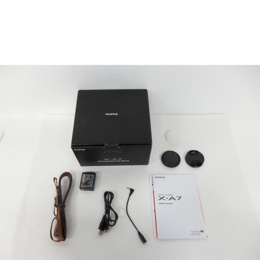 FUJIFILM フジフイルム/ミラーレス一眼/X-A7 レンズキット/X-A7 レンズキット//OS000170/Aランク/03