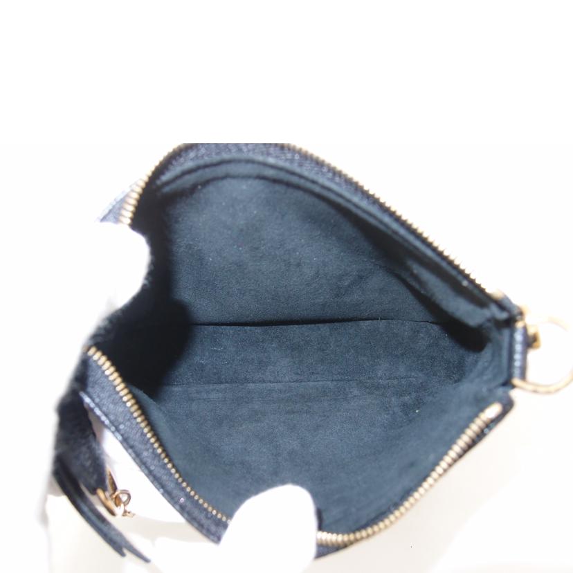LOUIS VUITTON ルイヴィトン ハンド 黒 /ミニポシェット・アクセソワール/バイカラーモノグラムアンプラント/ノワール/M80732//RFID確認済/SAランク/69