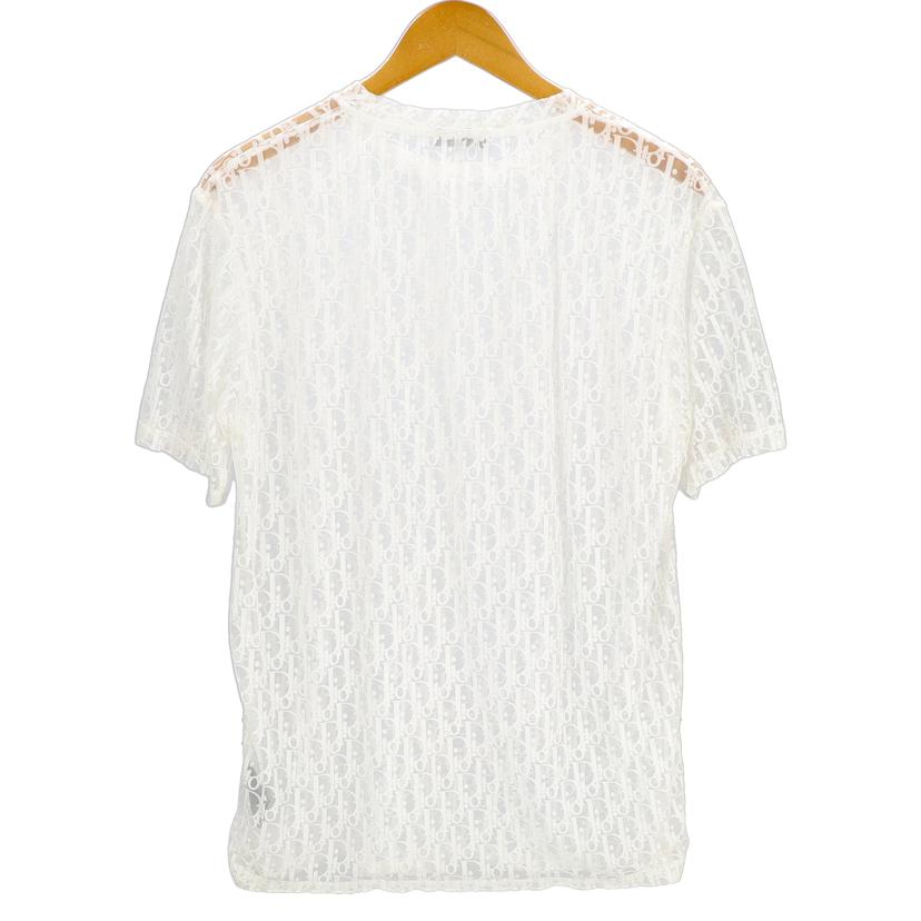 DIOR ディオール/オブリークシースルーTシャツ・WH/923J615A0537//ABランク/85