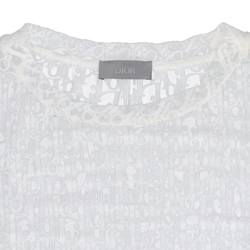 DIOR ディオール/オブリークシースルーTシャツ・WH/923J615A0537//ABランク/85