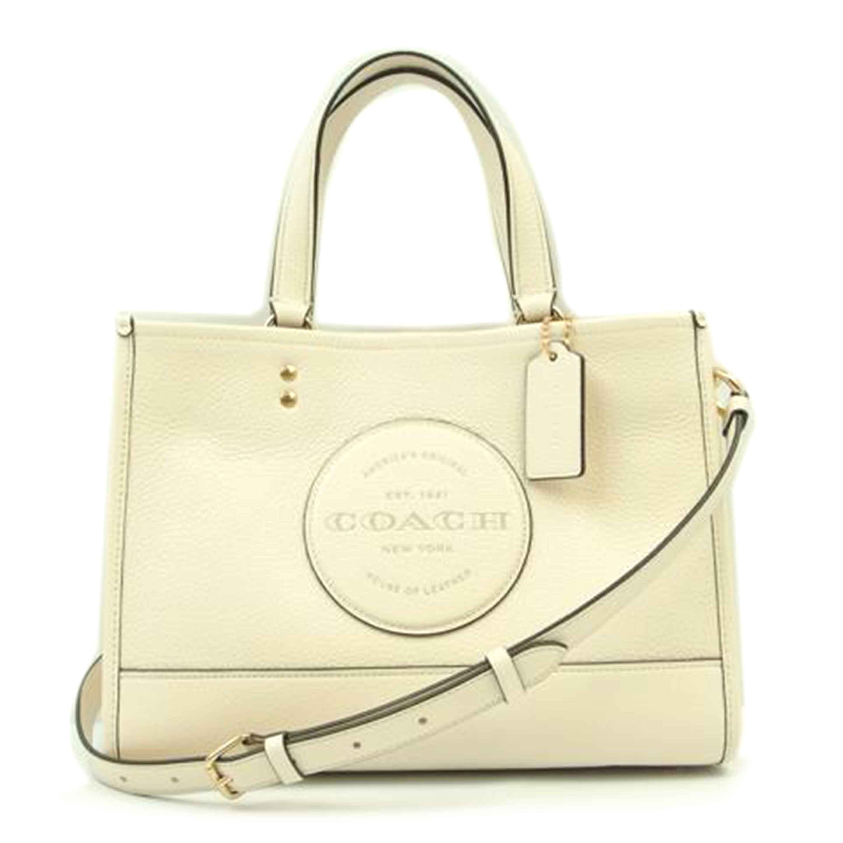 COACH コーチ/レザーデンプシーウィズパッチ2wayキャリオール/ホワイト/C2004//G2161/Aランク/83