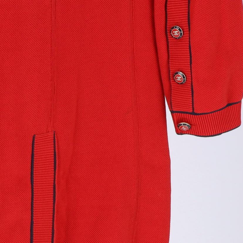 CHANEL シャネル/ロングカーディガン・RD//ABランク/85