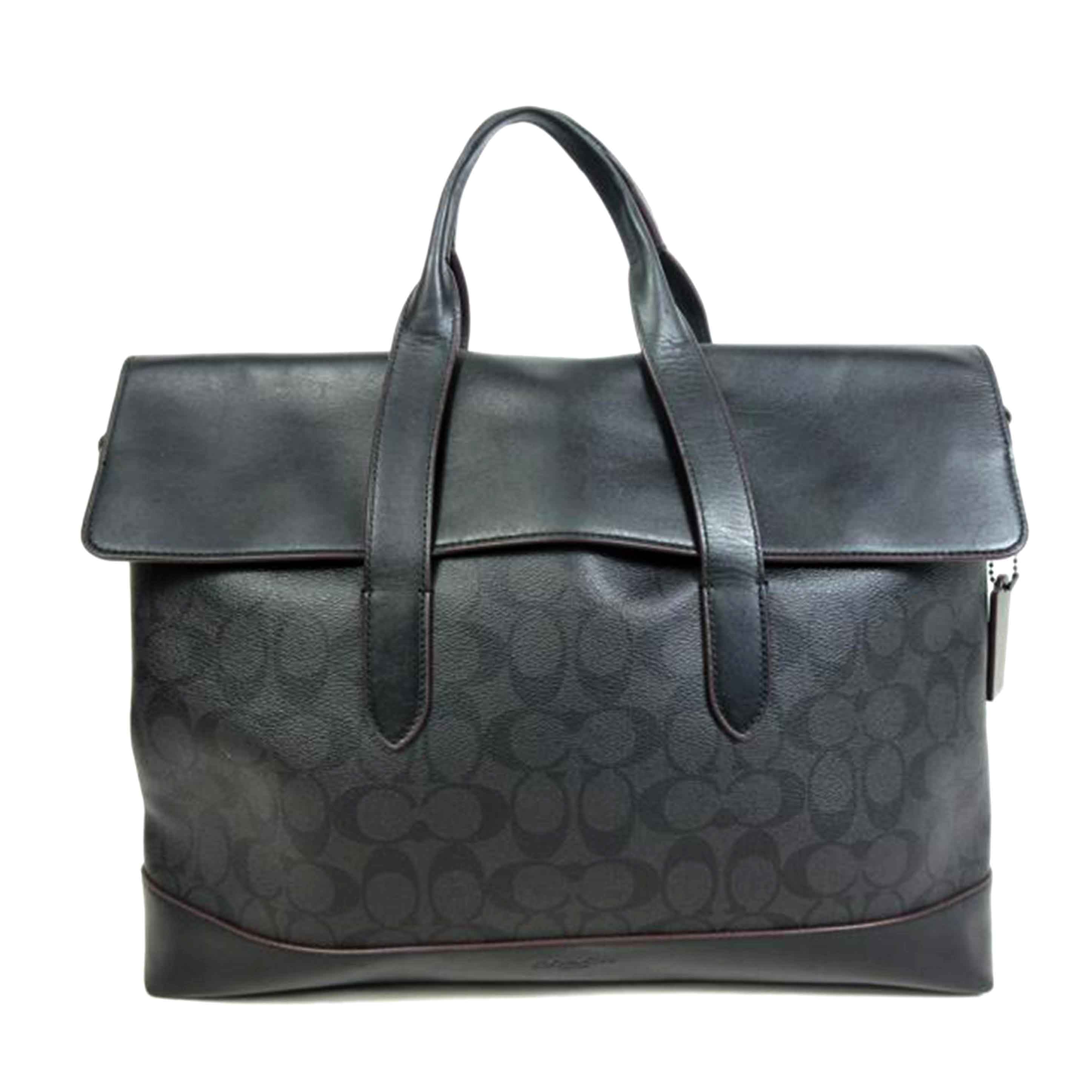 COACH コーチ/ハミルトン ポートフォリオブリーフ コバ剥がれ/4190//K21**/Bランク/70