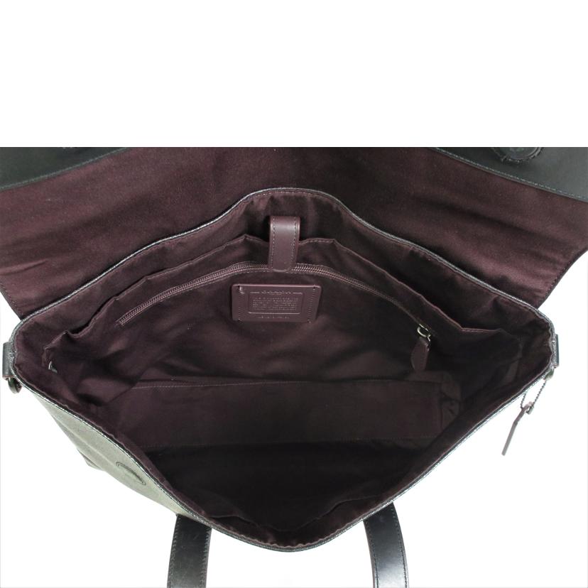 COACH コーチ/ハミルトン ポートフォリオブリーフ コバ剥がれ/4190//K21**/Bランク/70