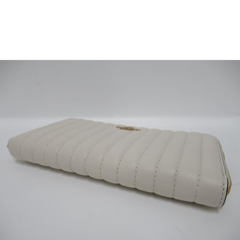 COACH/ラウンドファスナー長財布/キルティング・レザー/2855//L2057/Aランク/63