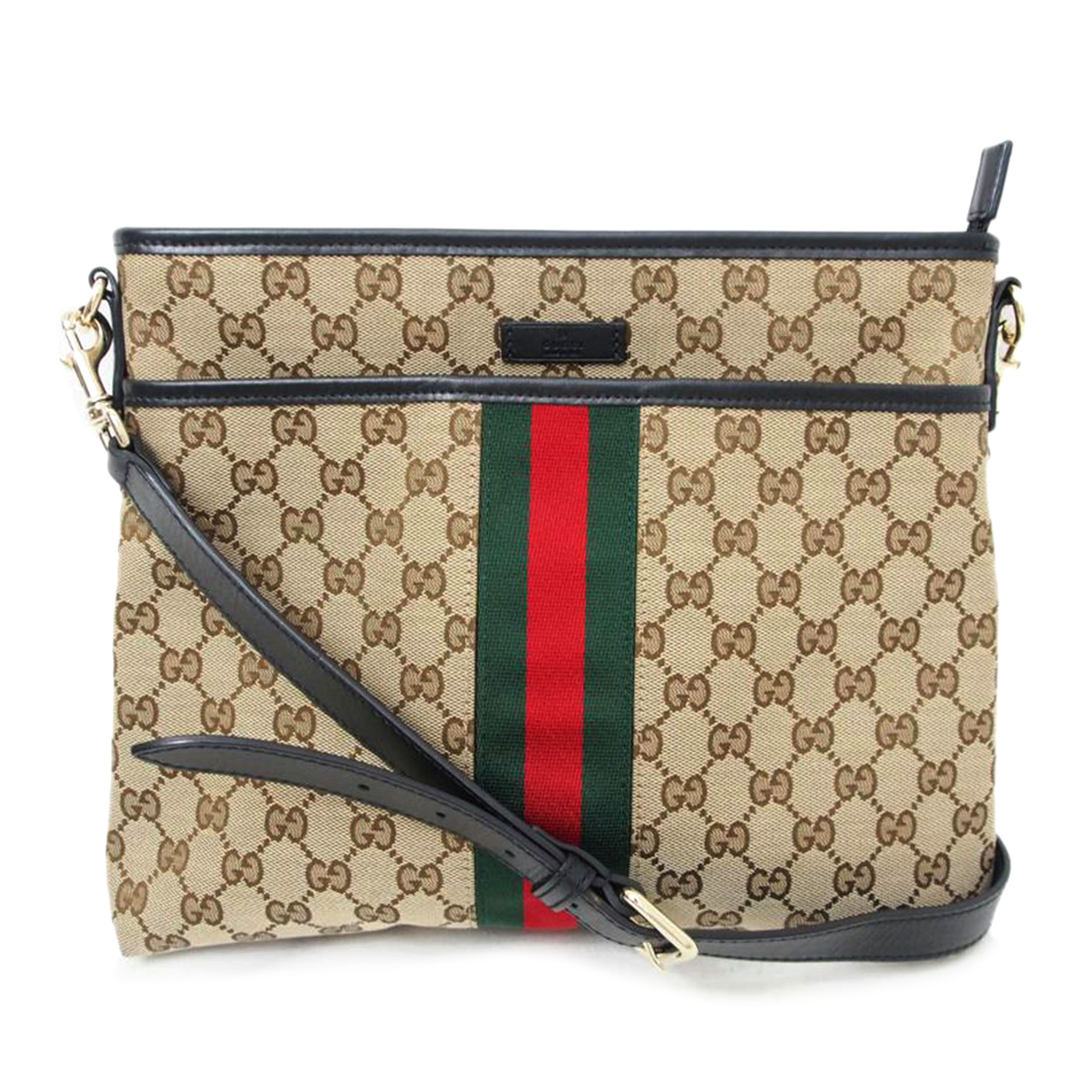 GUCCI グッチ/GGキャンバスシェリーラインショルダー/388926//204991/ABランク/78