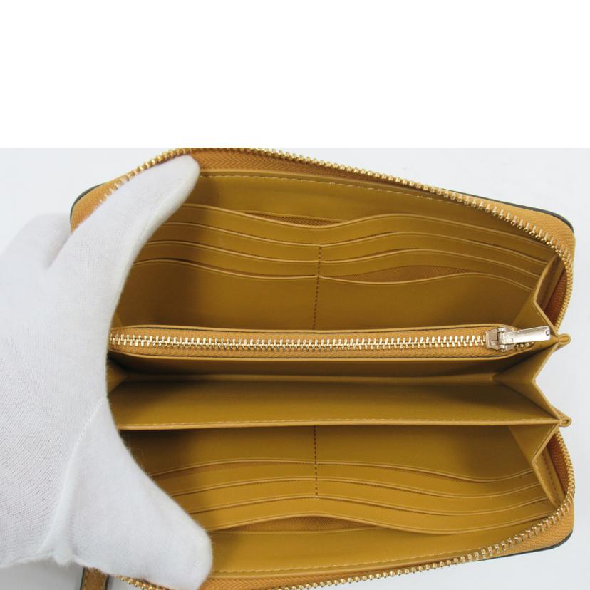 COACH/ラウンドファスナー長財布/レザー/C4451//F21**/Bランク/63