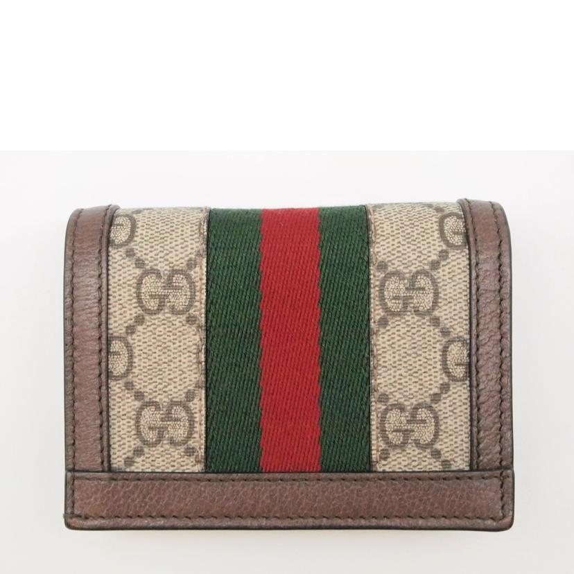 GUCCI グッチ/GGキャンバスオフディアコンパクトウォレット/523155//493075/ABランク/91