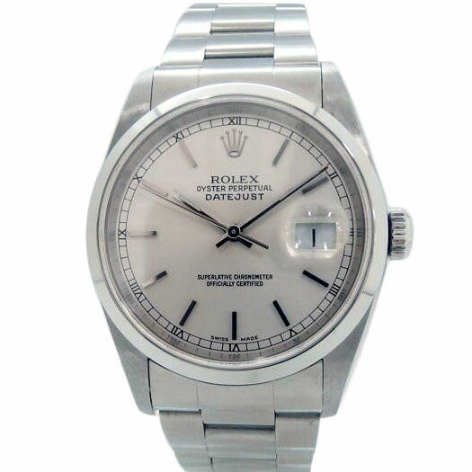 ROLEX ロレックス/デイトジャスト/シルバー文字盤/16200//K894701/ABランク/82