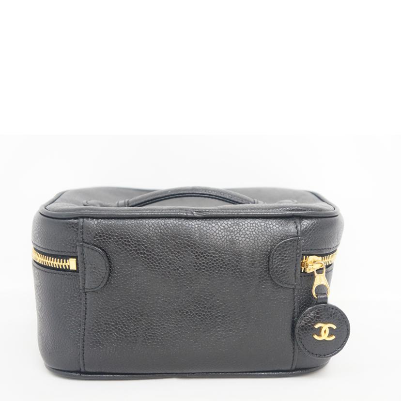 CHANEL シャネル/キャビアスキンココマークバニティ//3877838/Bランク/09