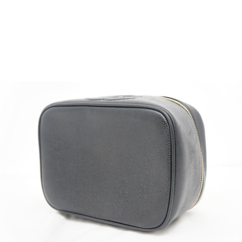 CHANEL シャネル/キャビアスキンココマークバニティ//3877838/Bランク/09