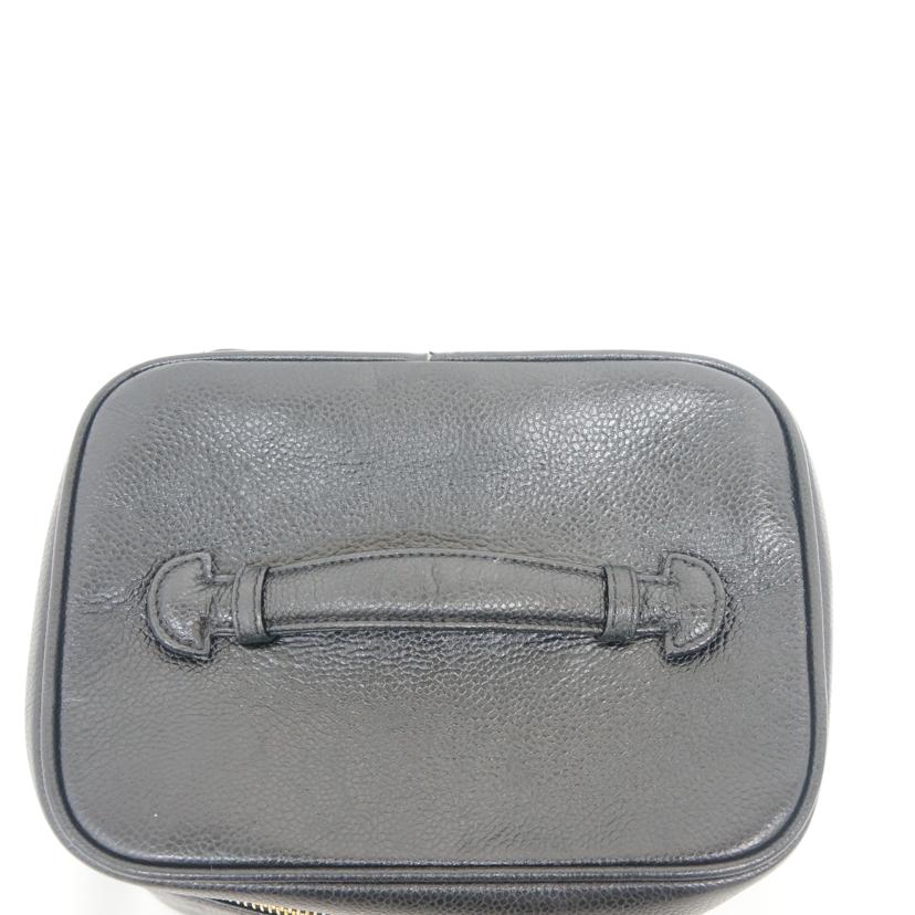 CHANEL シャネル/キャビアスキンココマークバニティ//3877838/Bランク/09