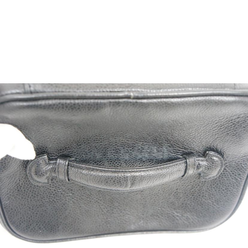 CHANEL シャネル/キャビアスキンココマークバニティ//3877838/Bランク/09