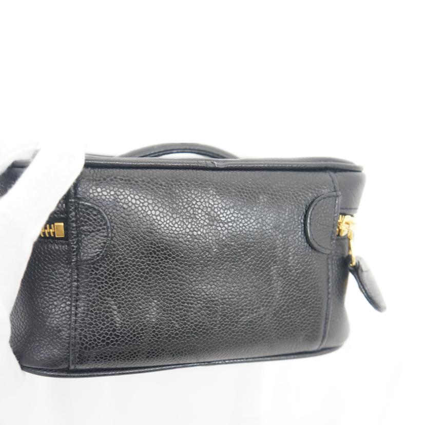 CHANEL シャネル/キャビアスキンココマークバニティ//3877838/Bランク/09