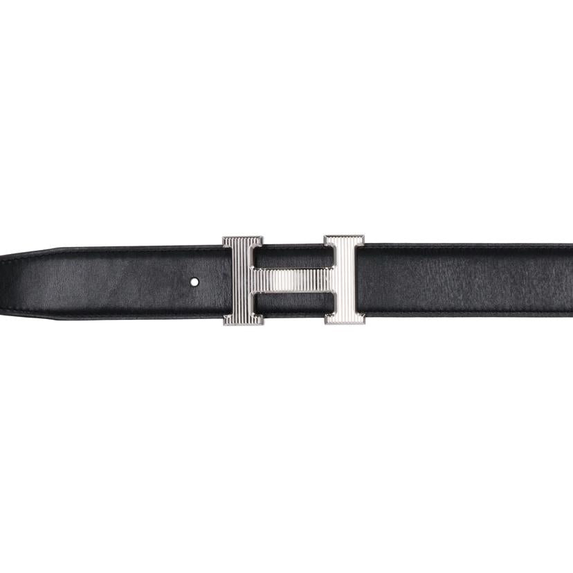 HERMES エルメス/コンスタンス Hバックル リバーシブルベルト 32mm/ブラック×ブラウン//K 9***/ABランク/01