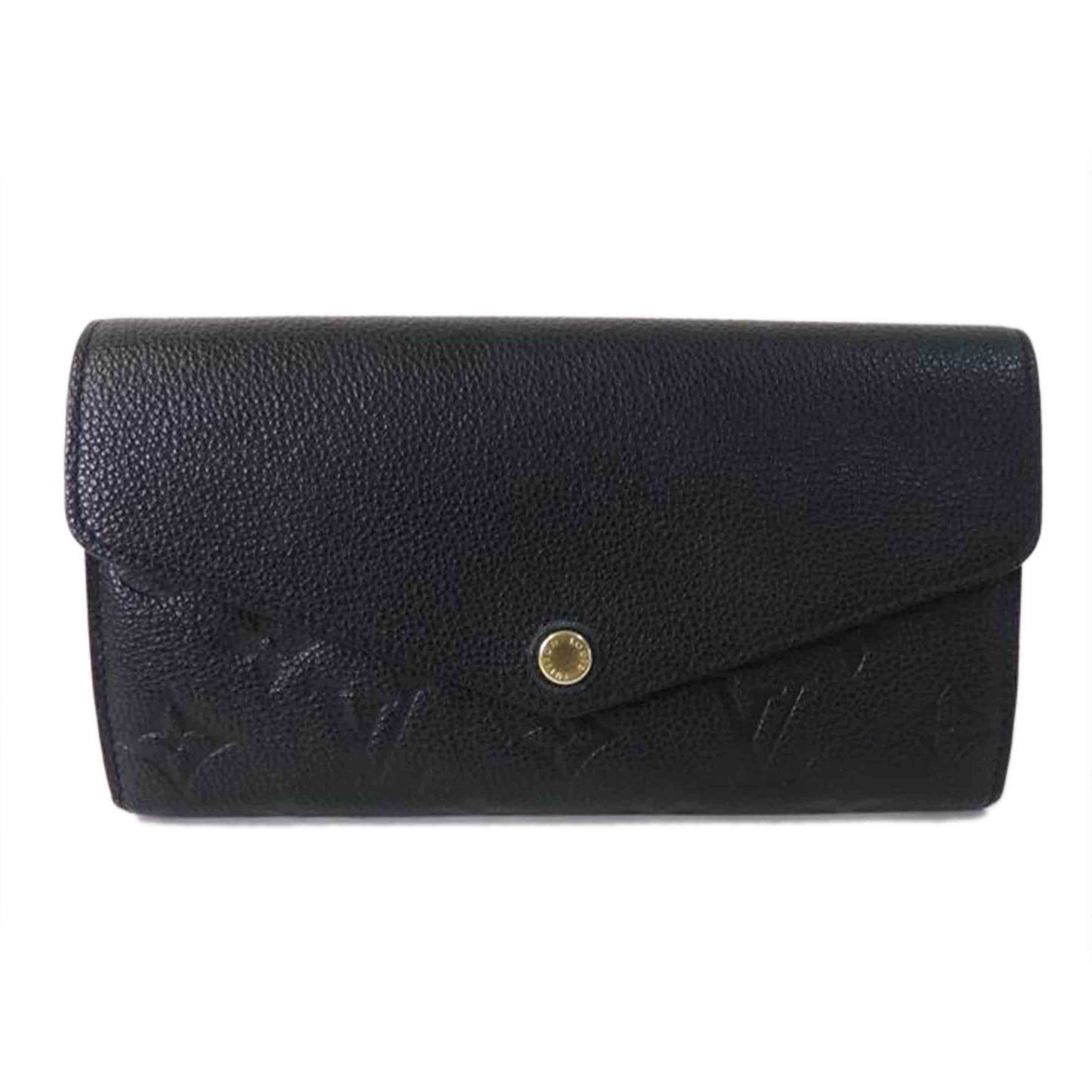 LV ルイヴィトン/ポルトフォイユ・サラ/アンプラント/ノワール/M61182//CA1***/ABランク/84