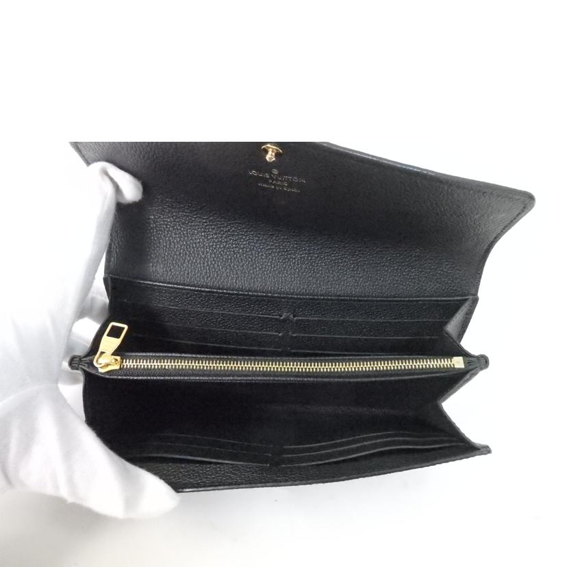LV ルイヴィトン/ポルトフォイユ・サラ/アンプラント/ノワール/M61182//CA1***/ABランク/84