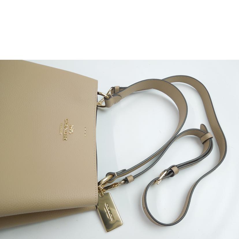 COACH コーチ/ラグジュアリーペブルドレザータウンバケット/2way/91122//B2192/Aランク/83