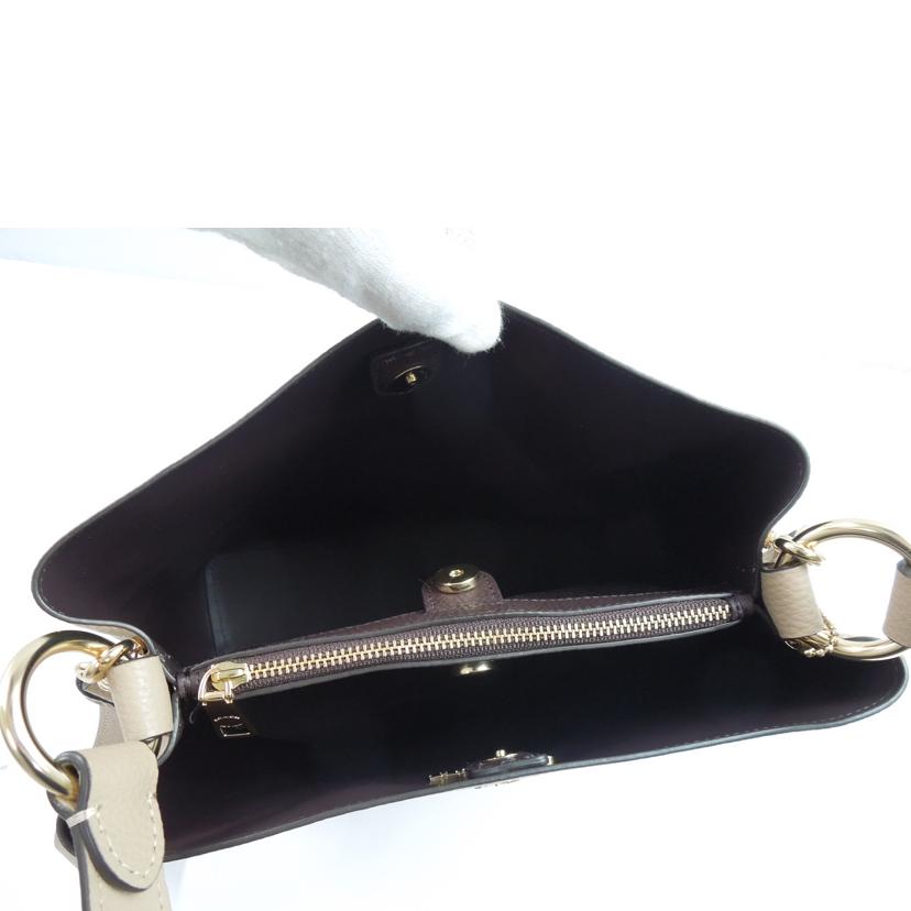 COACH コーチ/ラグジュアリーペブルドレザータウンバケット/2way/91122//B2192/Aランク/83