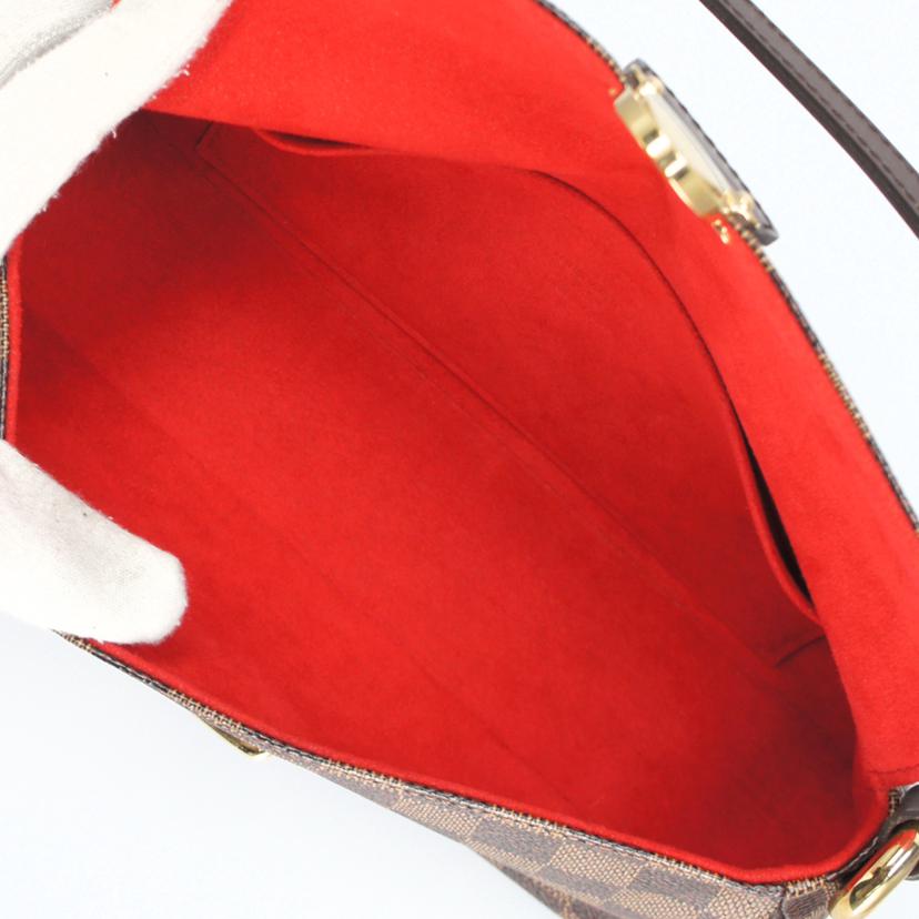 LOUIS VUITTON ルイヴィトン ルイ・ヴィトン ビトン ダミエ・エベヌ 市松模様 ブラウン 茶 ショルダーバッグ ハンドバッグ トートバッグ ブラウン メンズ レディース 定番 人気 LV 斜め掛け 肩がけ/ラヴェッロPM/ダミエ/エベヌ/N60007//FL0***/ABランク/91