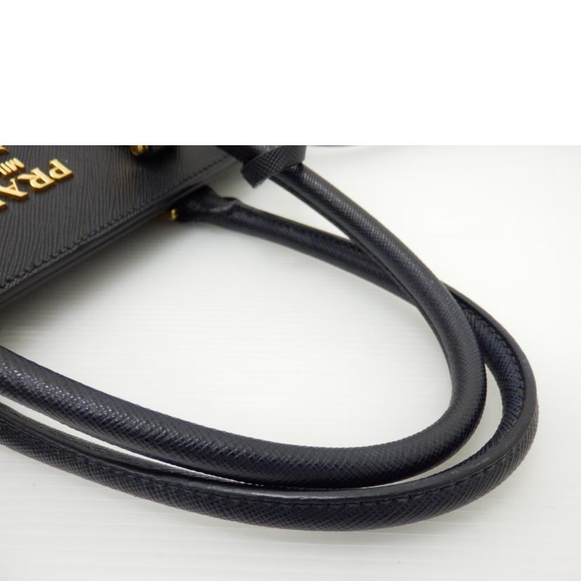 PRADA プラダ(PRADA)/サフィアーノ2WAYハンドバッグ/1BA189//Bランク/88