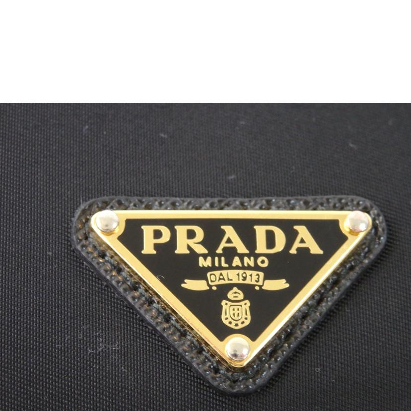 PRADA プラダ/テスートナイロン×レザー/2つ折り財布/NERO/1MV204//62B/ABランク/84