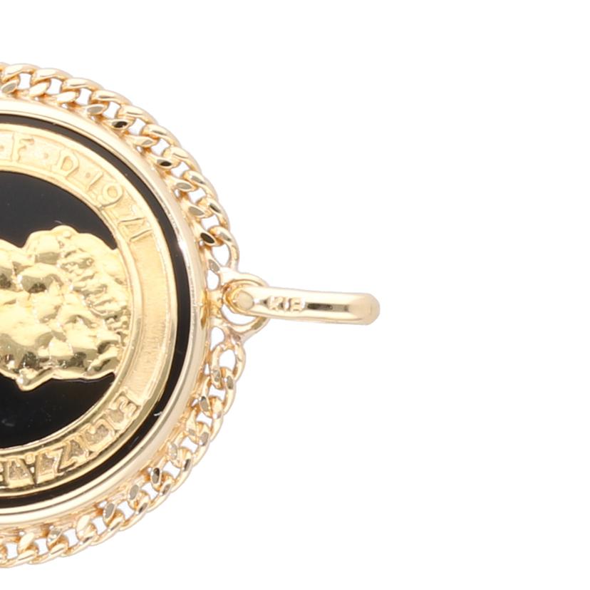 K18/K18オニキスペンダントトップ/2.4//Aランク/75