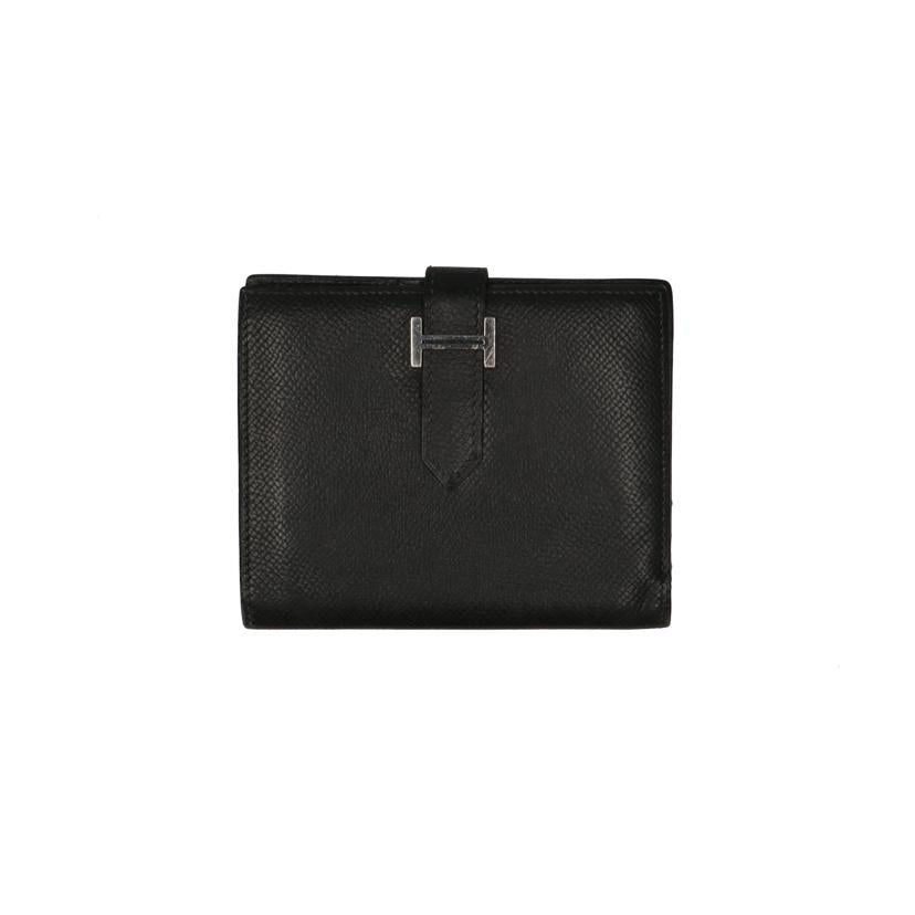 HERMES エルメス/ベアンコンパクト レザー財布//B10□I/Bランク/75