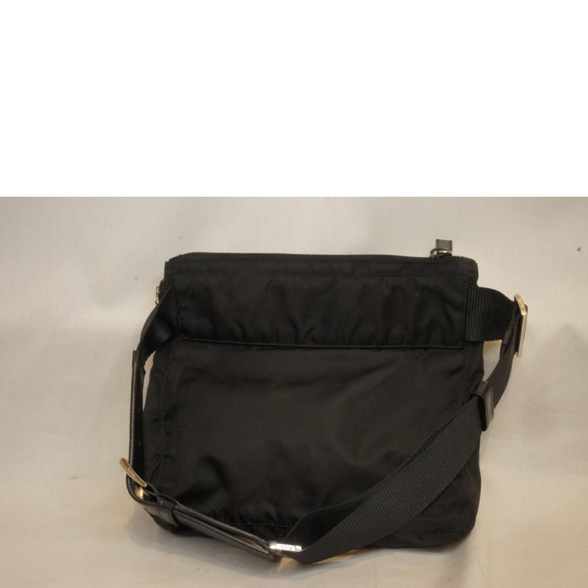 PRADA プラダ/ボディバッグナイロンブラックショルダー/BM0011//100/Aランク/92