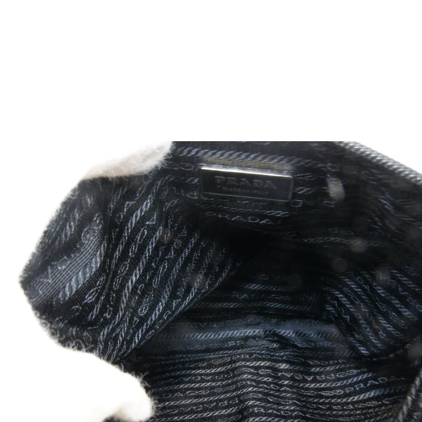 PRADA プラダ/ボディバッグナイロンブラックショルダー/BM0011//100/Aランク/92