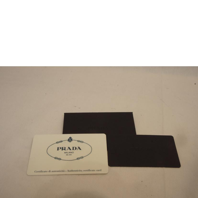 PRADA プラダ/ボディバッグナイロンブラックショルダー/BM0011//100/Aランク/92
