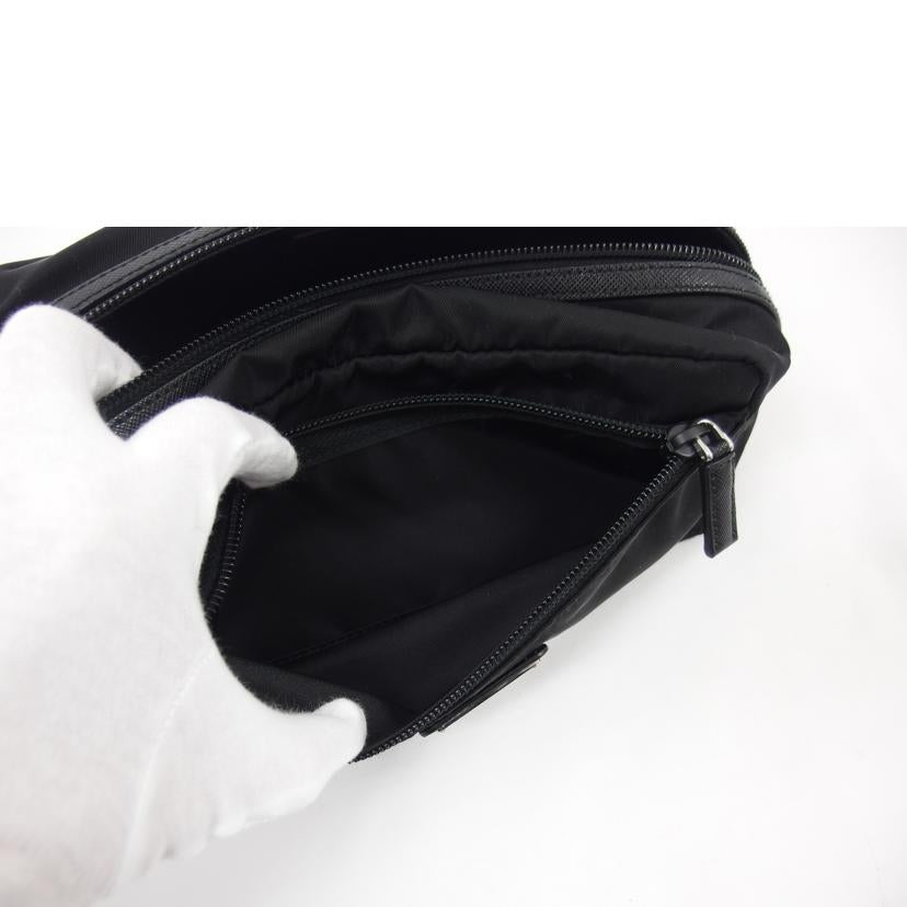 PRADA プラダ コスメポーチ/ナイロンマルチポーチ/ブラック//236/ABランク/04