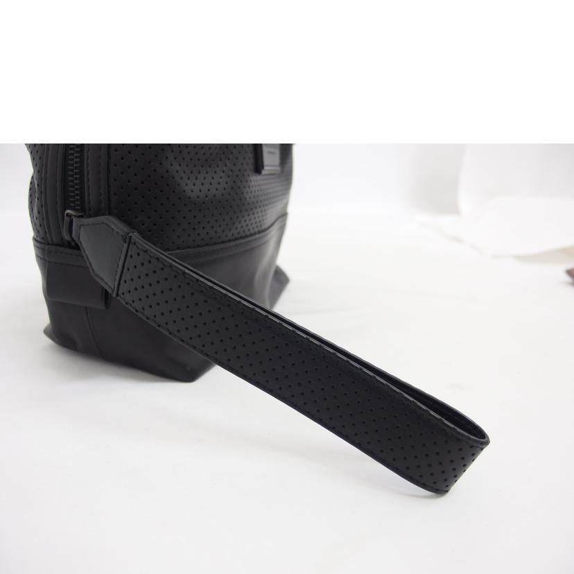 BOTTEGA VENETA ボッテガヴェネタ/パンチングレザー/マルチポーチ/ブラック//B07*******/Aランク/04